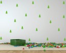 Tree Pattern Wall Decal Nursery Modern Vinyl Sticker